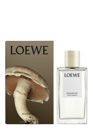 Loewe's Mushroom room spray and its packaging.