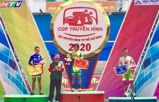 Tran Tuan Kiet won stage 14 of the HTV Cup