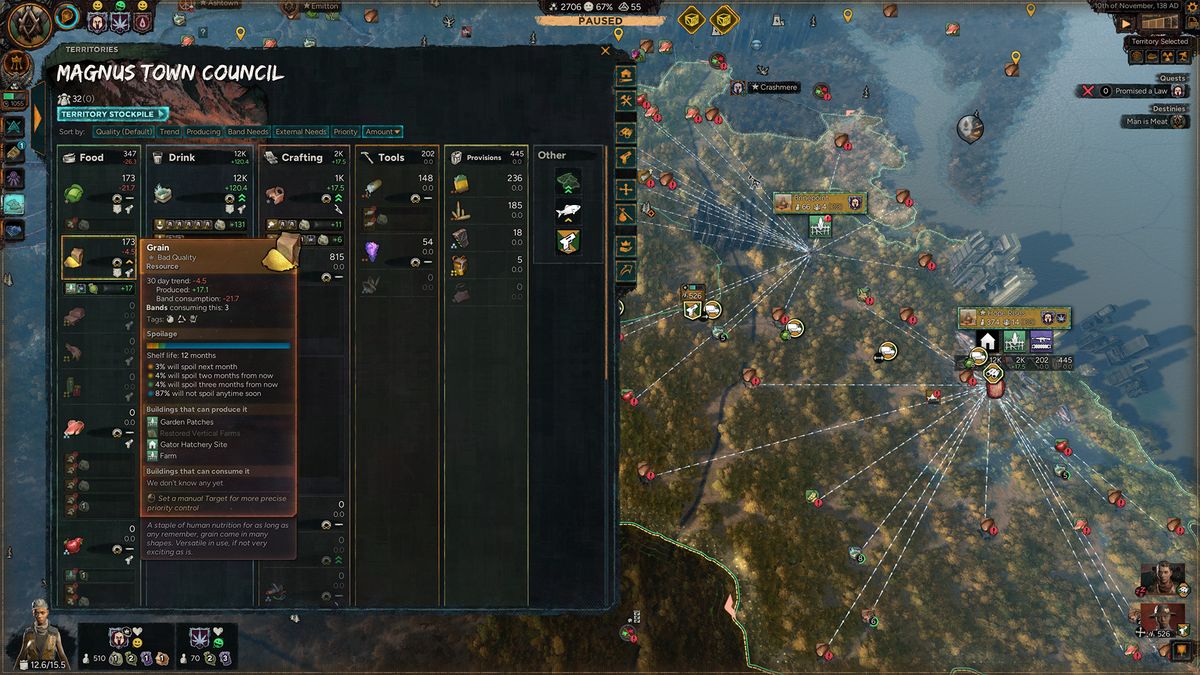 Upcoming strategy game Afterworld.