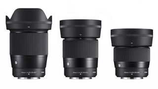 Sigma Contemporary X-mount lens trio