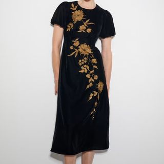 Monsoon Embroidered Dress