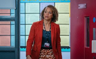 Angela Griffin plays Kim Campbell in Waterloo Road