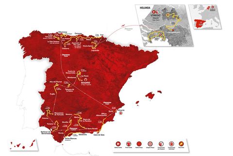 2022 Vuelta a España route to start low and end high with seven ...