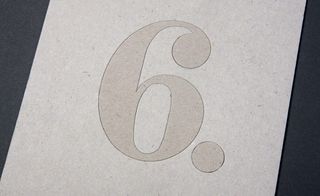 A card with number 6 on it