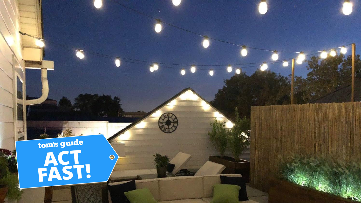 Brightech Ambience Pro LED Outdoor String Lights 
