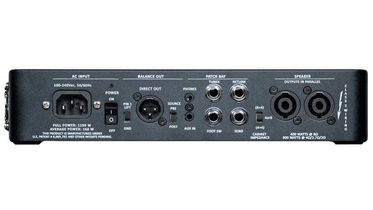 Gallien-Krueger Legacy head rear