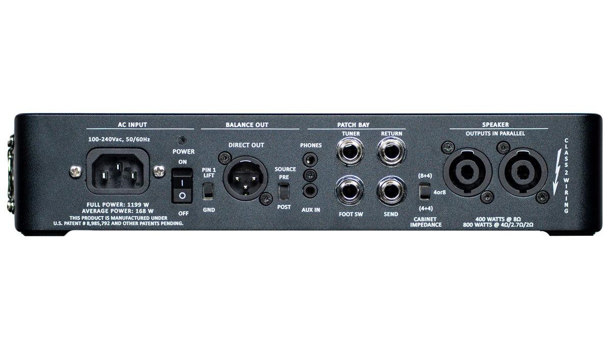Gallien-Krueger Legacy head rear