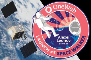 OneWeb has dedicated its third broadband satellite launch to the memory of the world's first spacewalker, cosmonaut Alexei Leonov. The launch comes 55 years after Leonov's spacewalk.