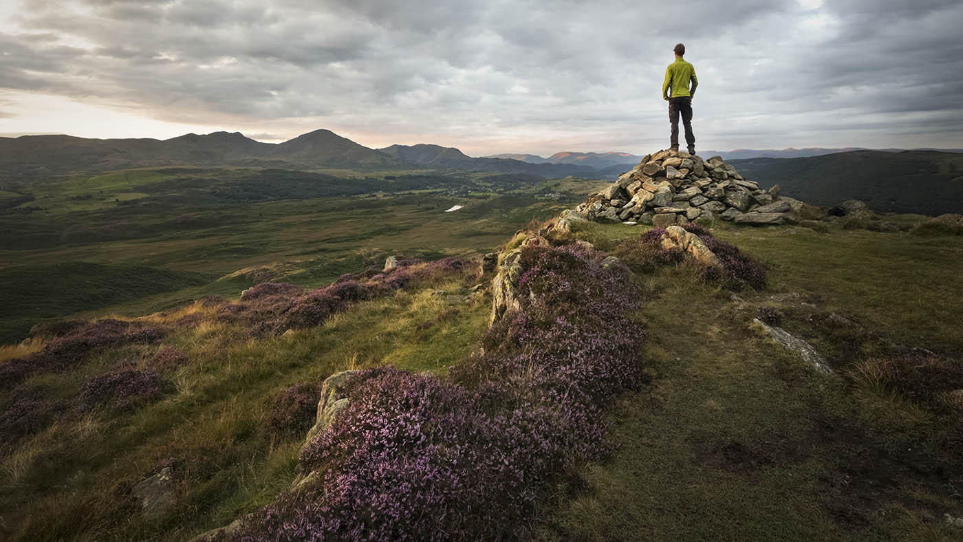 Beautiful view of the English Lake District