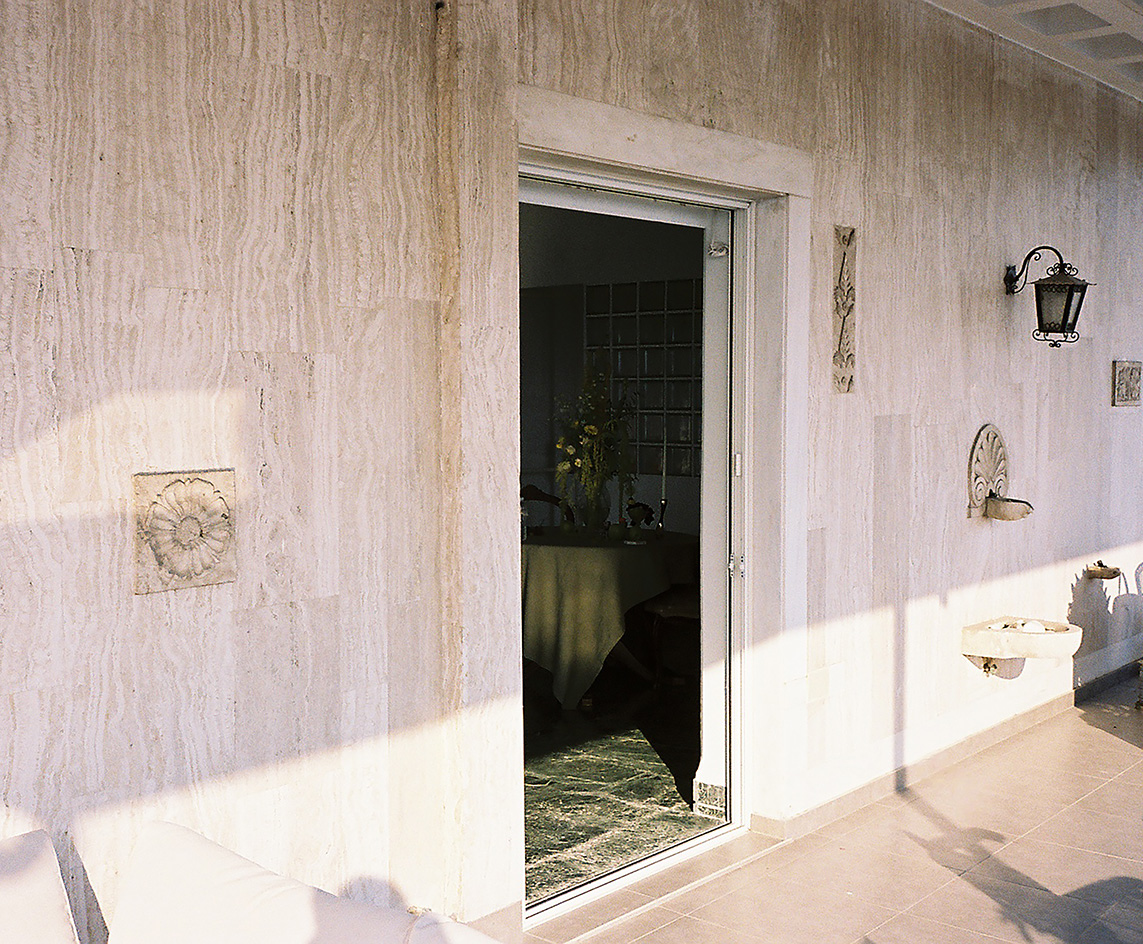 Athens apartment with marble and midcentury style brought to 21 century