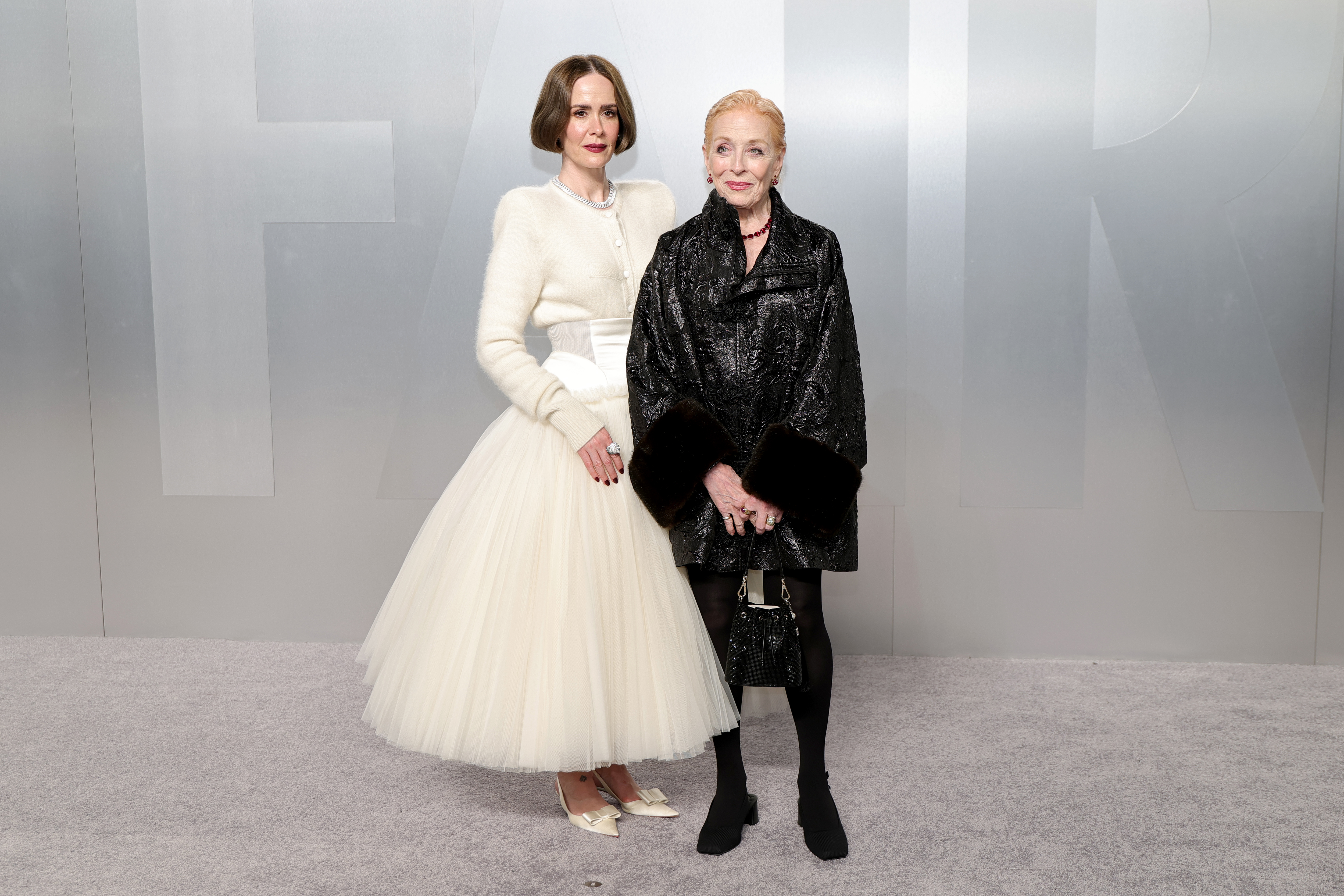 Sarah Paulson and Holland Taylor at the 2026 Vanity Fair Oscar Party