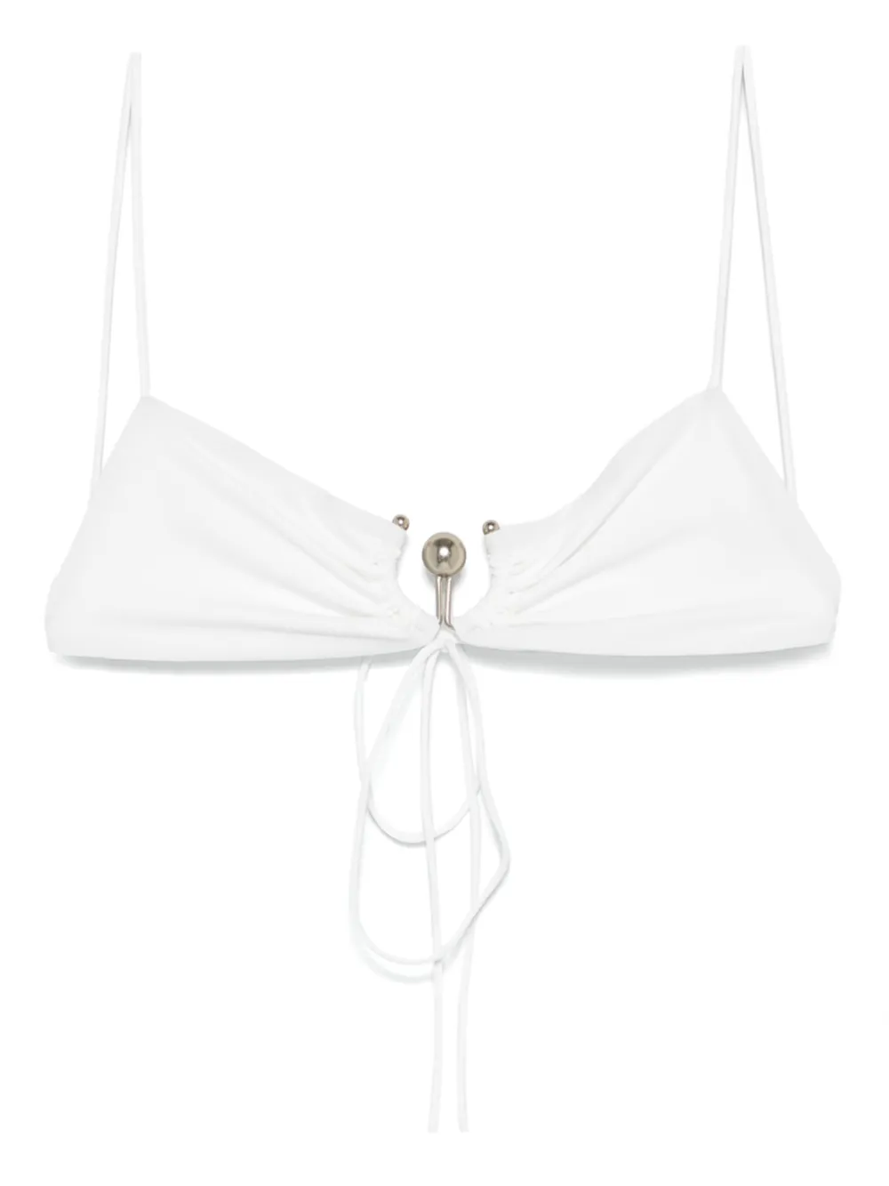 Ruched Orbit Bikini Top | 4