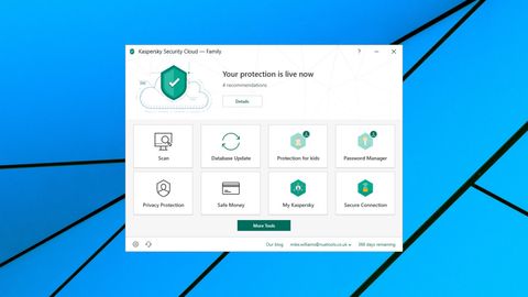 is kaspersky cloud free good