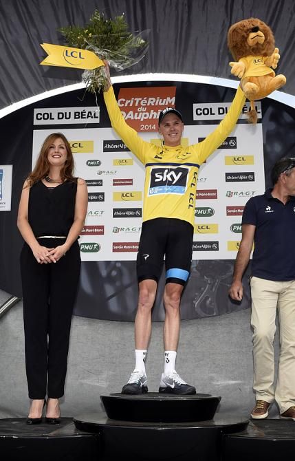 Chris Froom (Team Sky) increases his overall lead