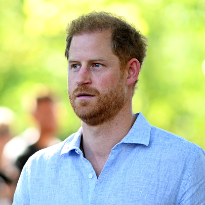 Prince Harry, Duke of Sussex looks on during day six of the Invictus Games Düsseldorf 2023 on September 15, 2023 in Duesseldorf, Germany.