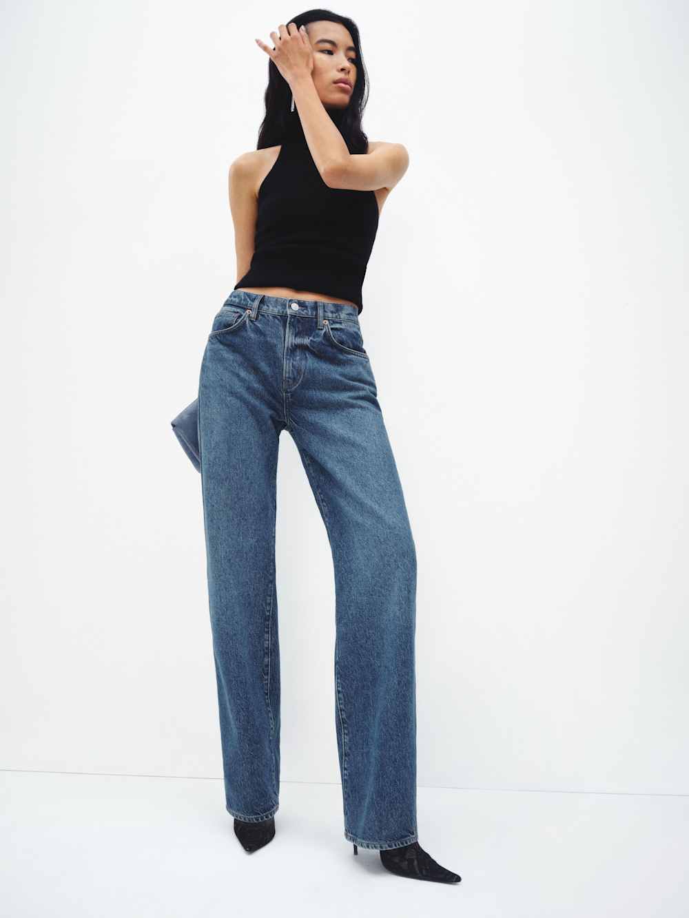 Val 90s Mid Rise Straight Jeans