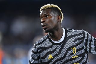 Paul Pogba in action for Juventus against Empoli in September 2023.