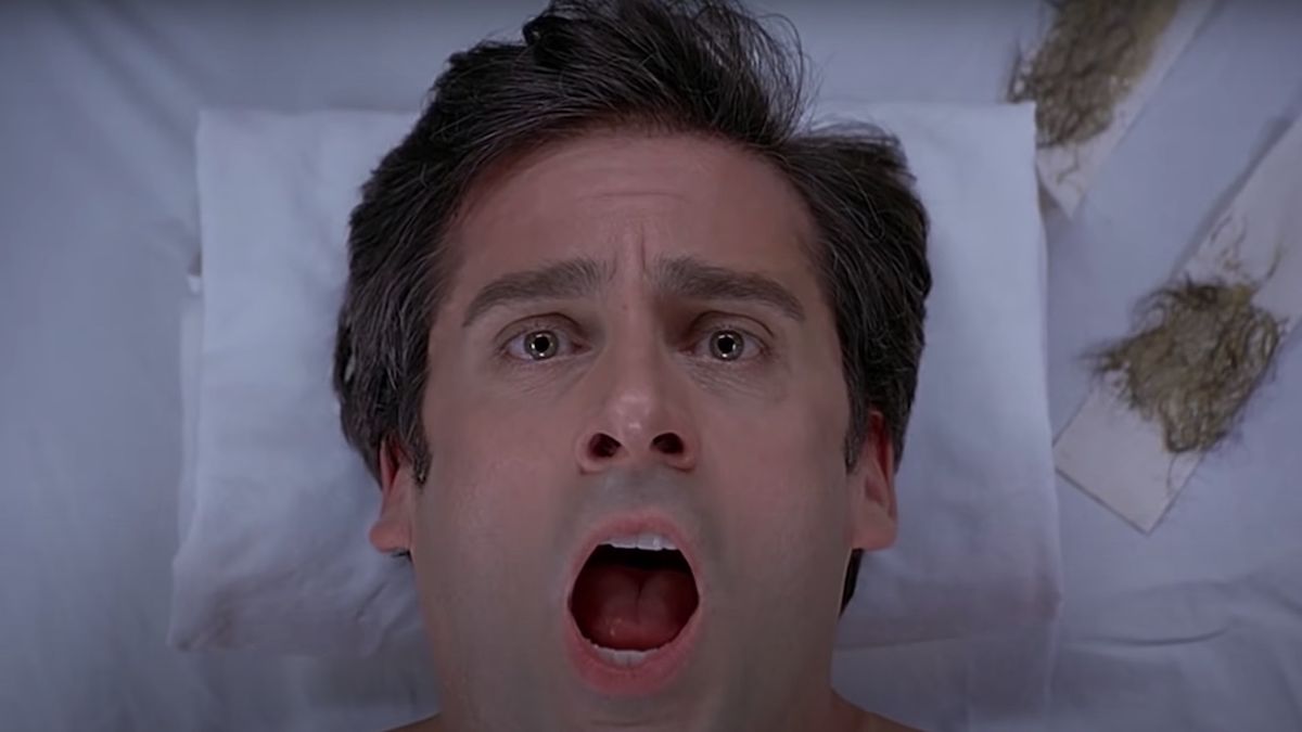 The Truth About Steve Carell's 40-Year-Old Virgin Waxing Scene