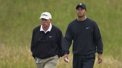 Butch Harmon and Tiger Woods