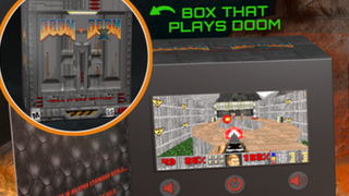 Doom Will It Run Limited Edition with Box that plays Doom