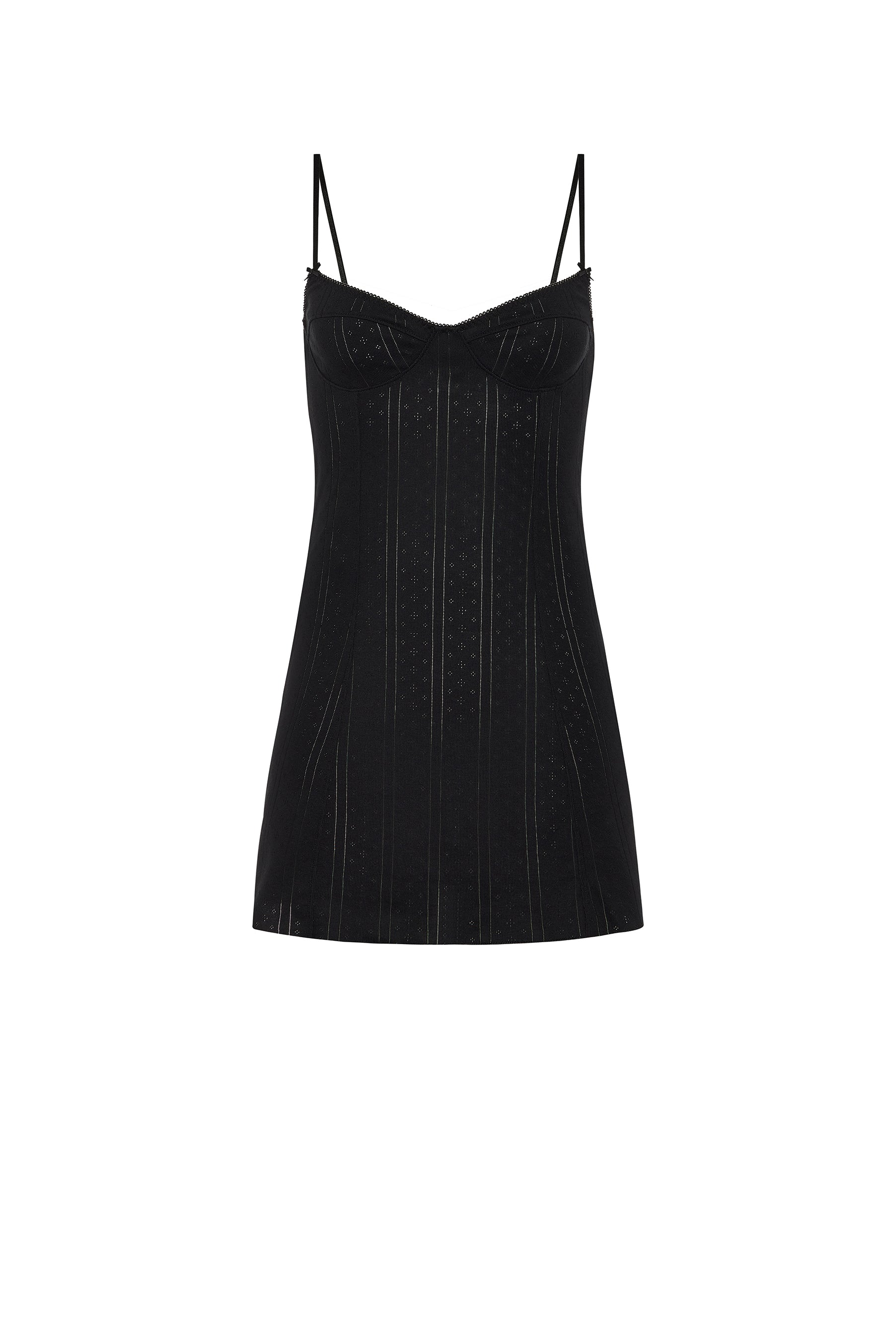 The Balconette Dress Black