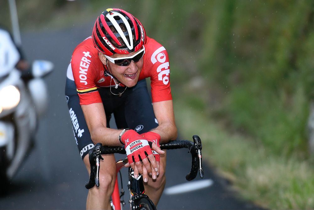 Tim Wellens took a late-race flyer.