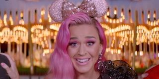 Katy Perry smiling with Minnie Mouse ears American Idol ABC