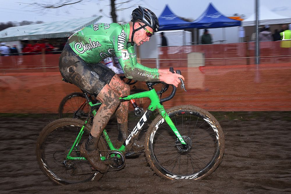 Even the big guys struggled in the mud