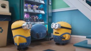 The minions in Despicable Me 4.