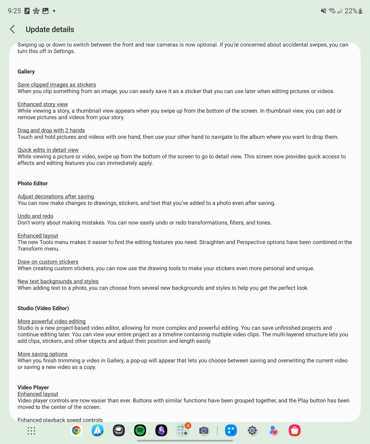 One UI 6 beta 1 changelog for Galaxy Z Fold 5