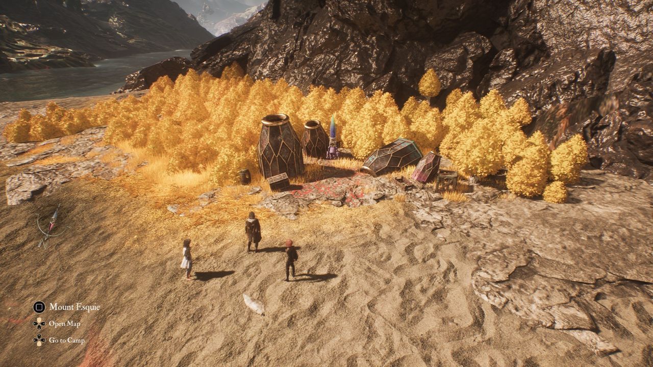 Expedition 33 lost Gestral by yellow grass