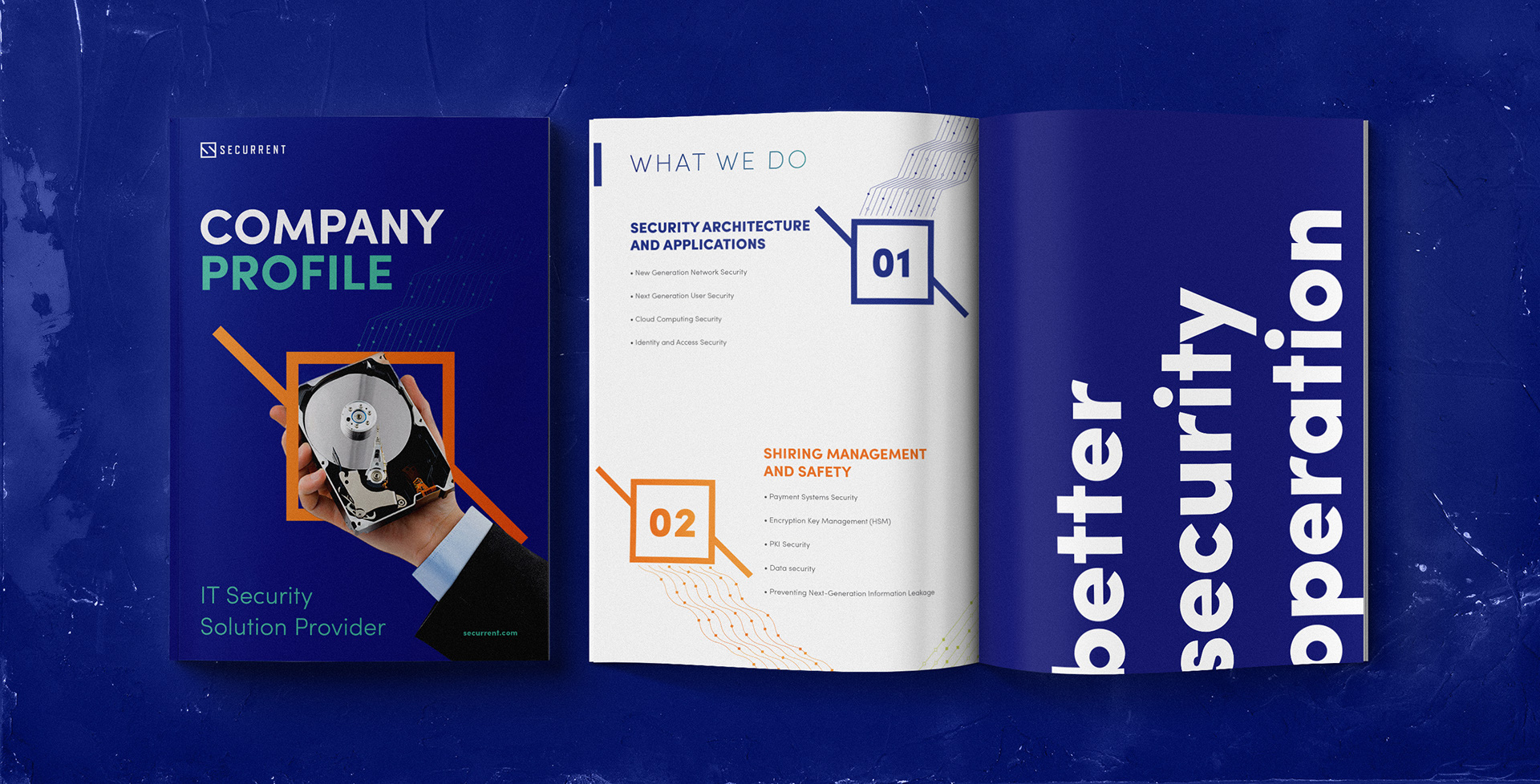 The biggest challenge was creating symbols and metaphors for the brand