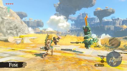 Zelda Tears of the Kingdom fusions fuse ability