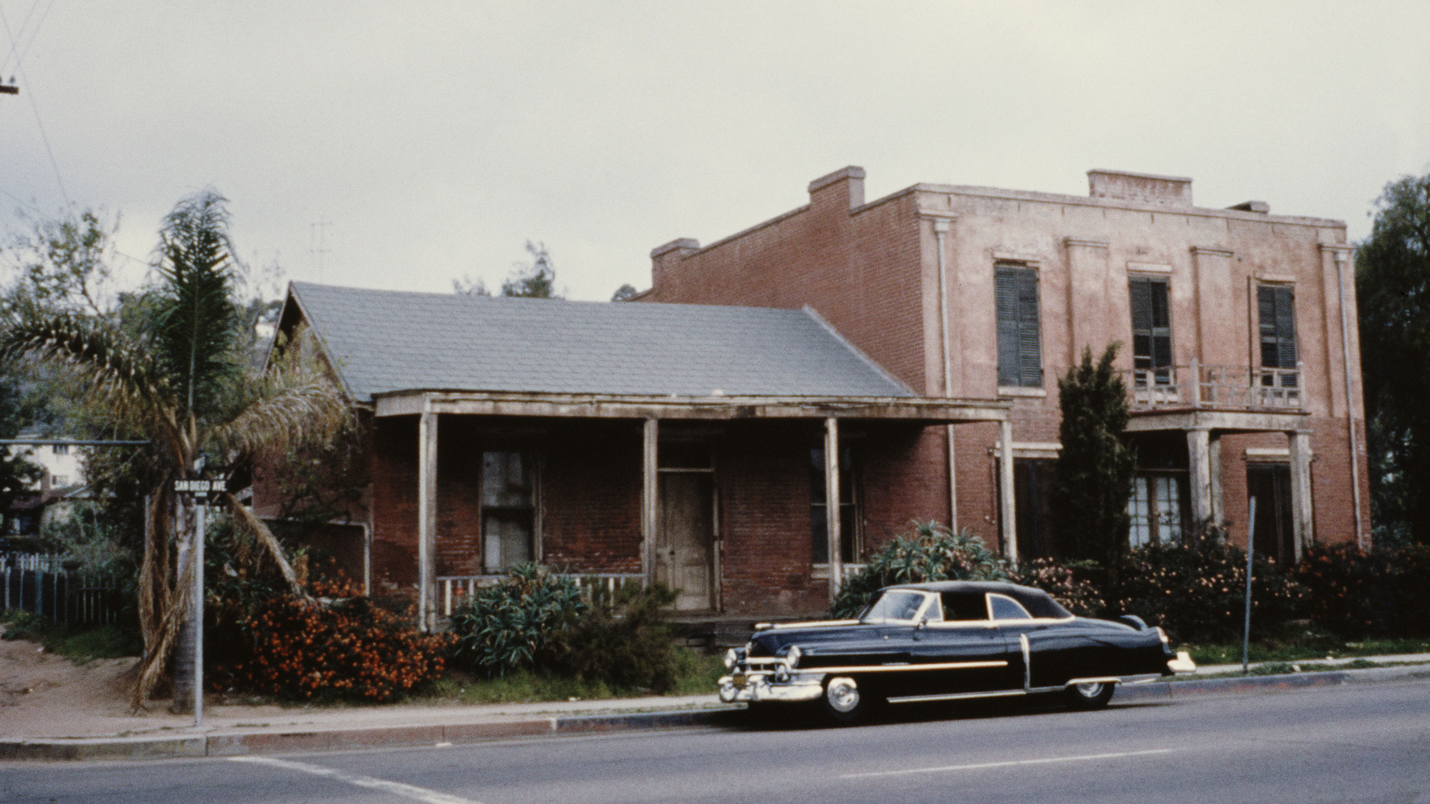 The Whaley House in the Old Town of San Diego, California, circa 1965. It was built in 1857 for the Whaley family and was designated the most haunted house in America by the television show 'America's Most Haunted'.