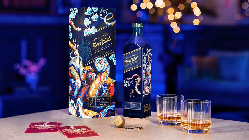 Johnny Walker Blue Label Lunar New Year packaging design