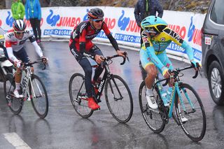 Miguel Ángel López, Tejay van Garderen and Jarlinson Pantano at the Tour de Suisse