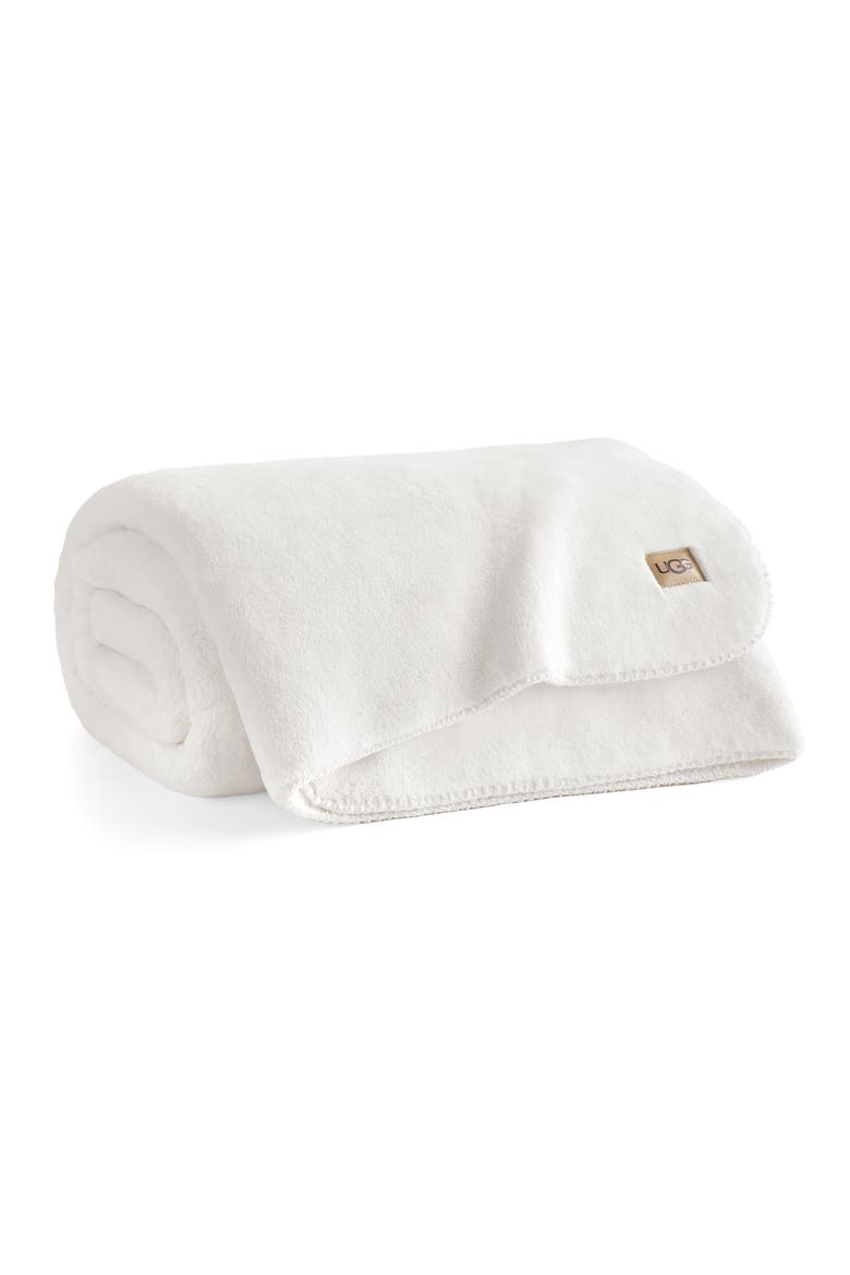 Sage Plush Throw Blanket