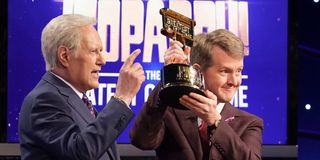 Ken Jennings Alex Trebek Jeopardy