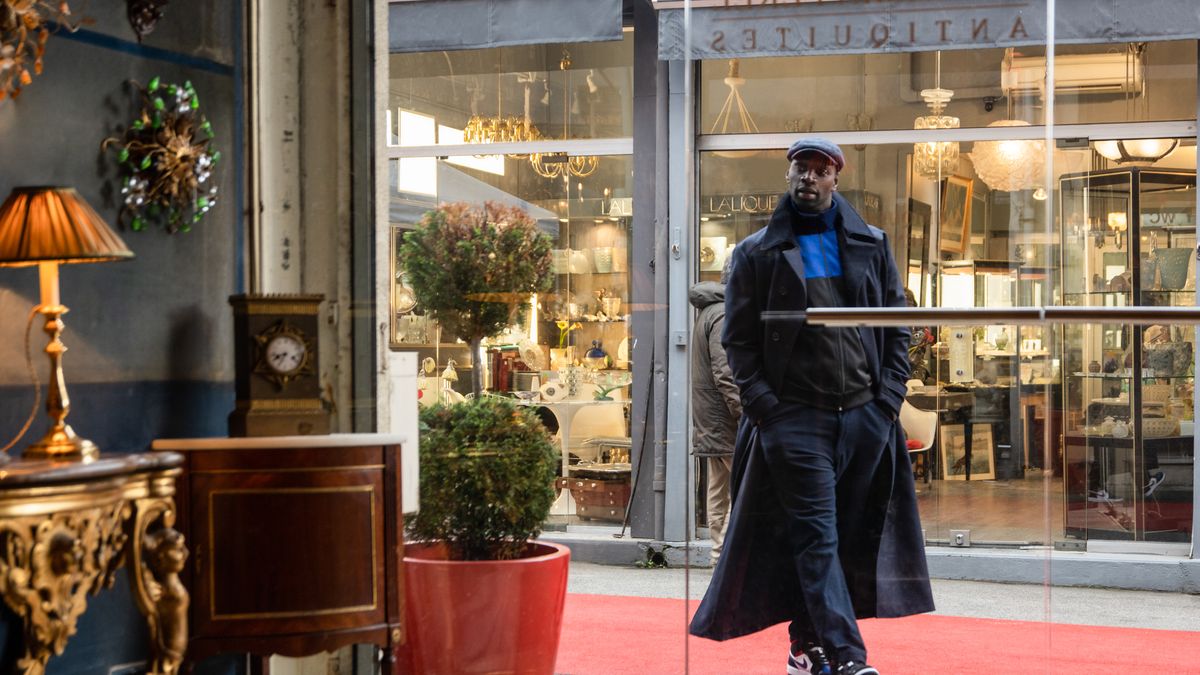 Omar Sy in the Netflix series "Lupin."