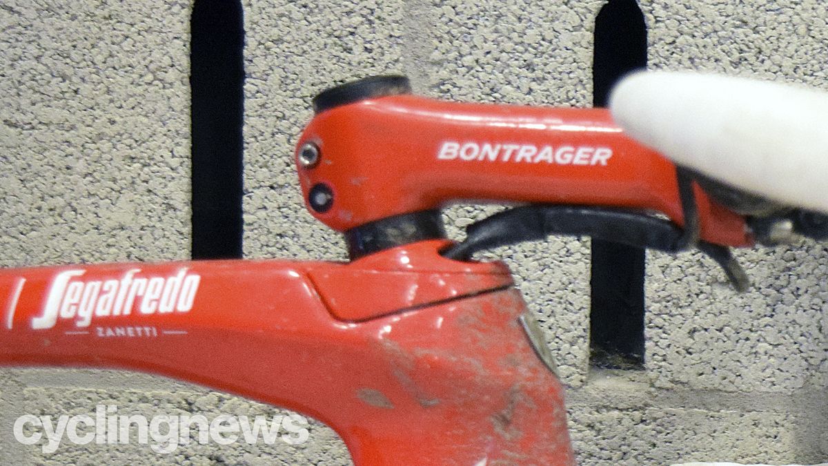 Jasper Stuyven's Omloop het niewsblad Trek Madone