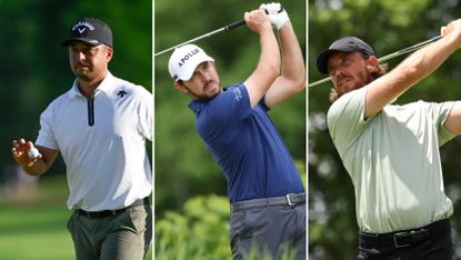 Xander Schauffele, Patrick Cantlay and Tommy Fleetwood