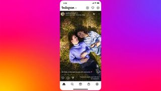 Instagram's new full-screen layout for May 2022