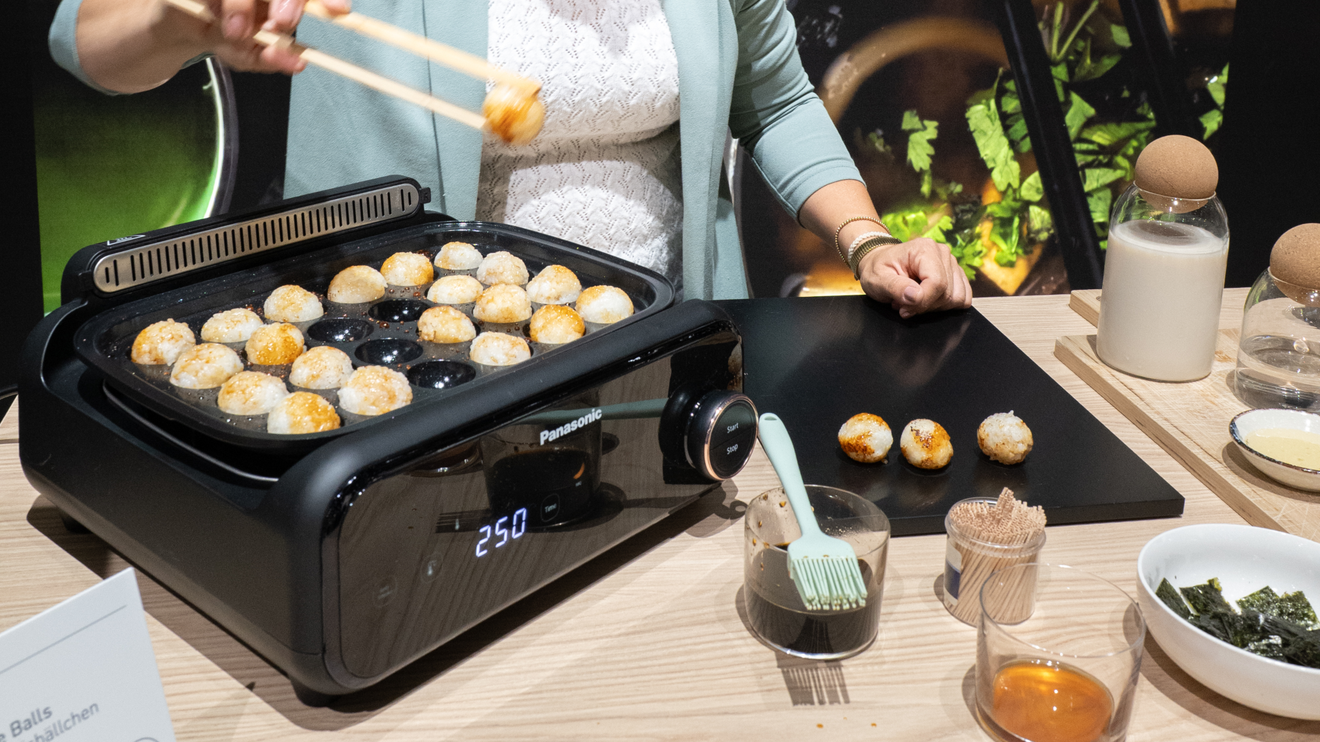 Panasonic cooking display at IFA 2025