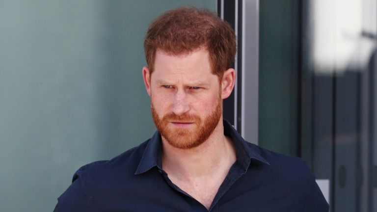 Prince Harry, Duke of Sussex tours The Silverstone Experience at Silverstone on March 6, 2020 in Northampton, England