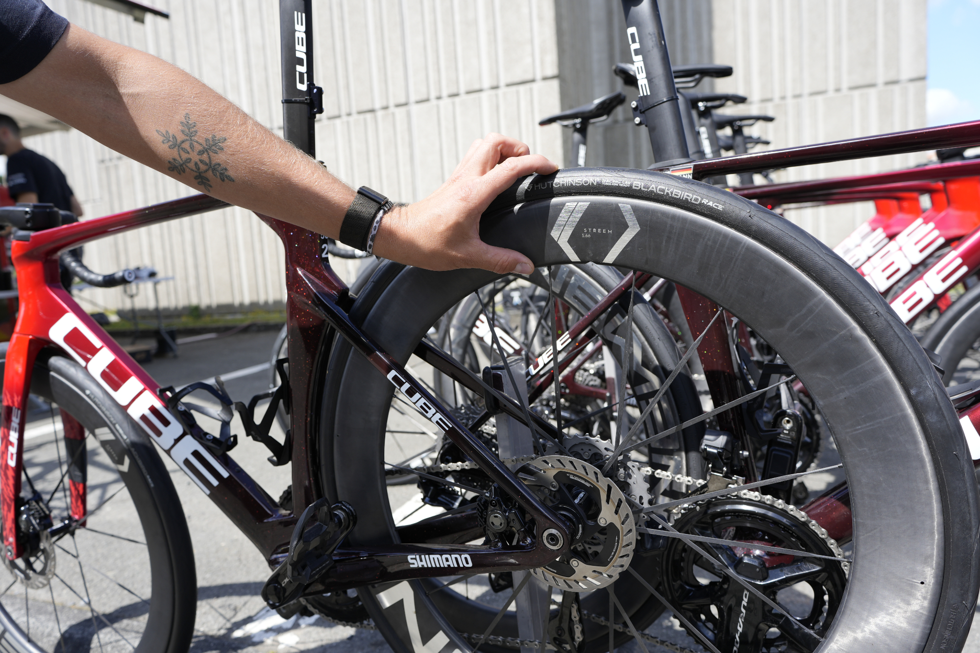Newmen wheels with deep section rim