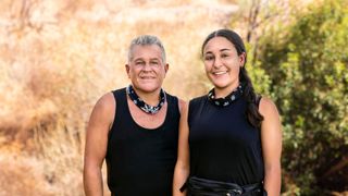 Chris Foster and Mary Cardona-Foster on The Amazing Race