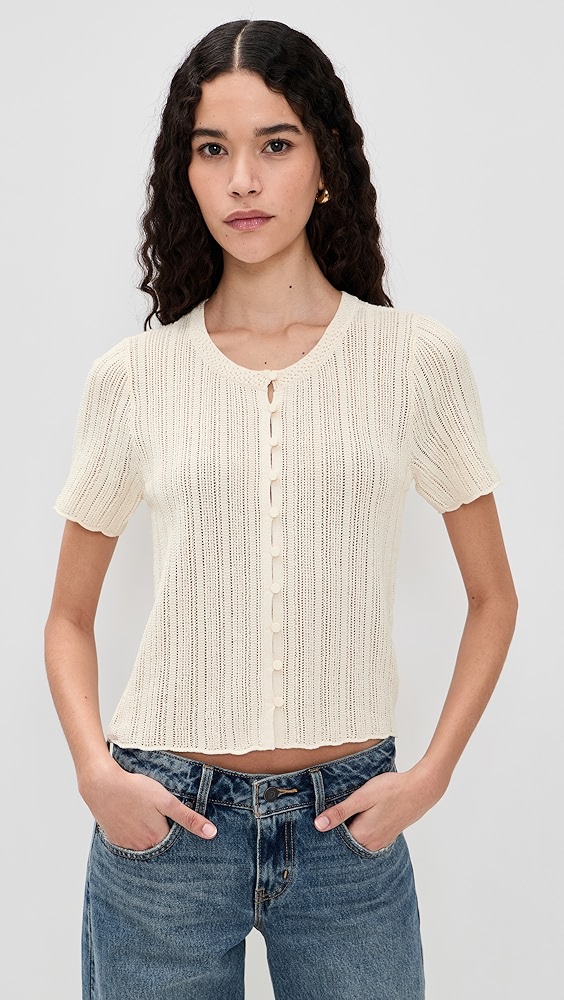 Z Supply Starboard Crochet Top