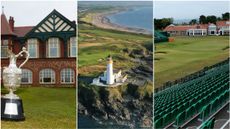 Open venues Lytham, Turnberry and Muirfield