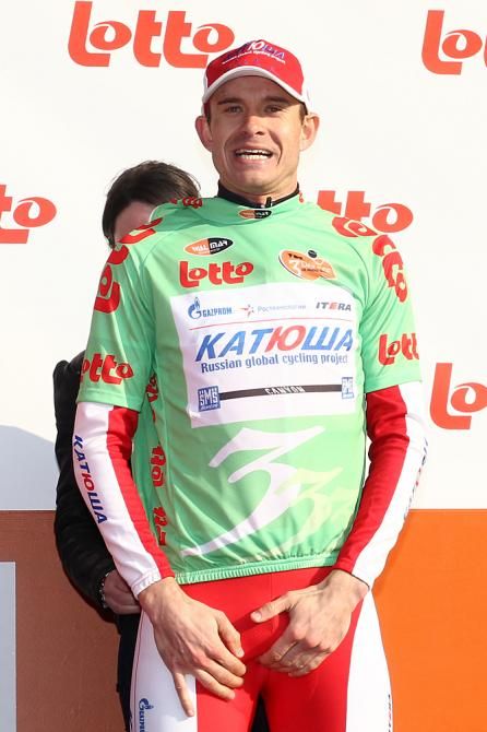 Points classification winner Alexander Kristoff (Katusha)