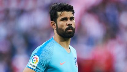 Spanish striker Diego Costa left Chelsea for Atletico Madrid in January 2018 